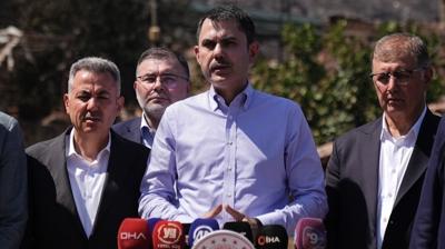 zmir ve Bilecik'te 415 yap hasar ald... Bakan Kurum: Bir sene ierisinde teslim edeceiz