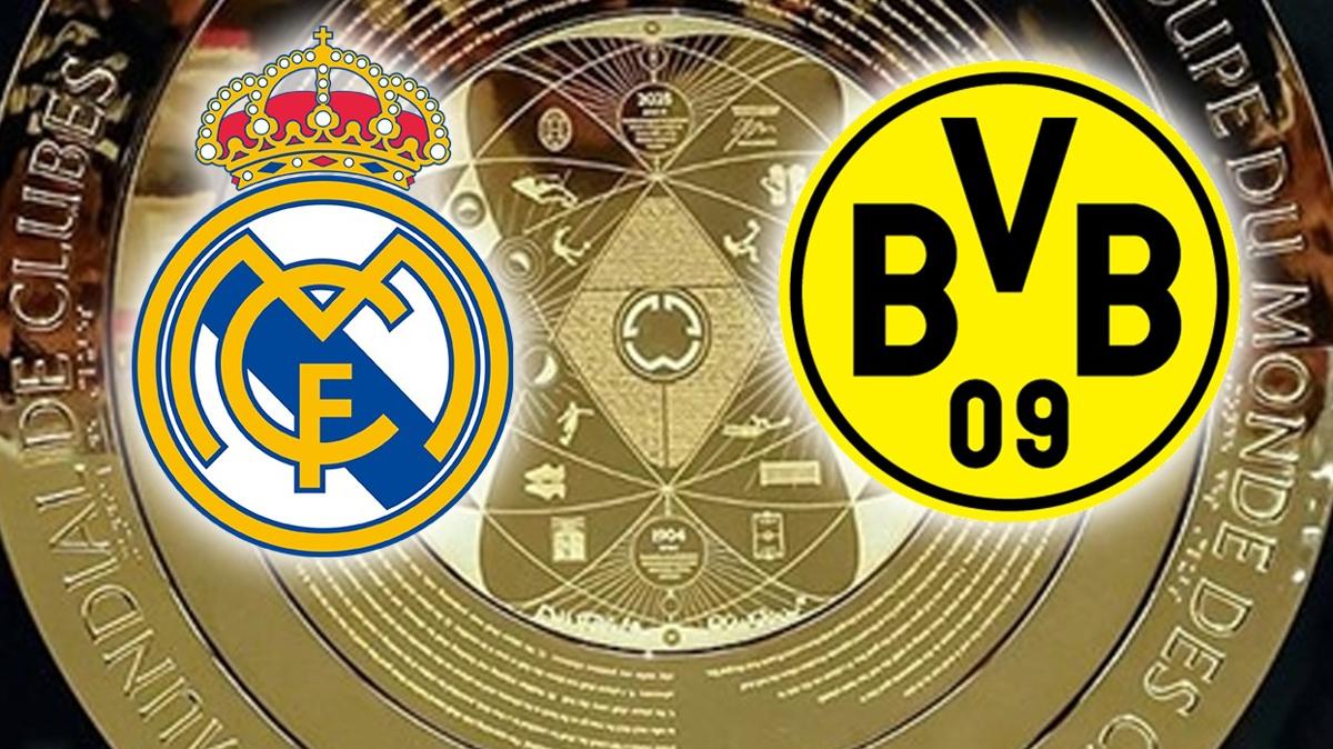 Real Madrid - Dortmund ma ne zaman Real Madrid - Dortmund ma hangi kanalda Real Madrid - Dortmund ma saat kata Real Madrid Dortmund FIFA Kulpler Dnya Kupas fotoraflar resimleri