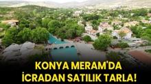 Konya Meram'da icradan satlk tarla!