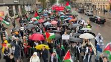 Soykrmc srail Stockholm'de protesto edildi