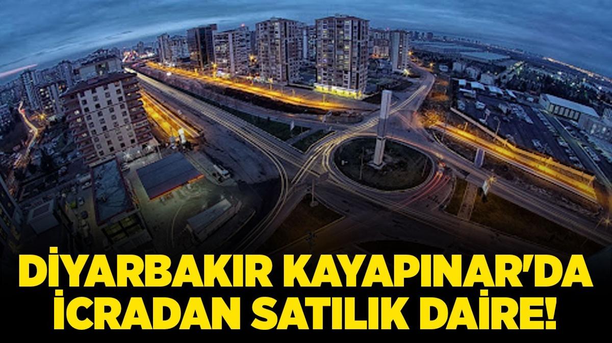 Diyarbakr Kayapnar'da 4.100.000 TL'ye icradan satlk daire!