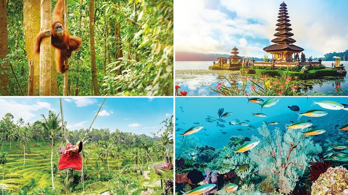 Endonezya ve Bali... Binlerce  adann bys