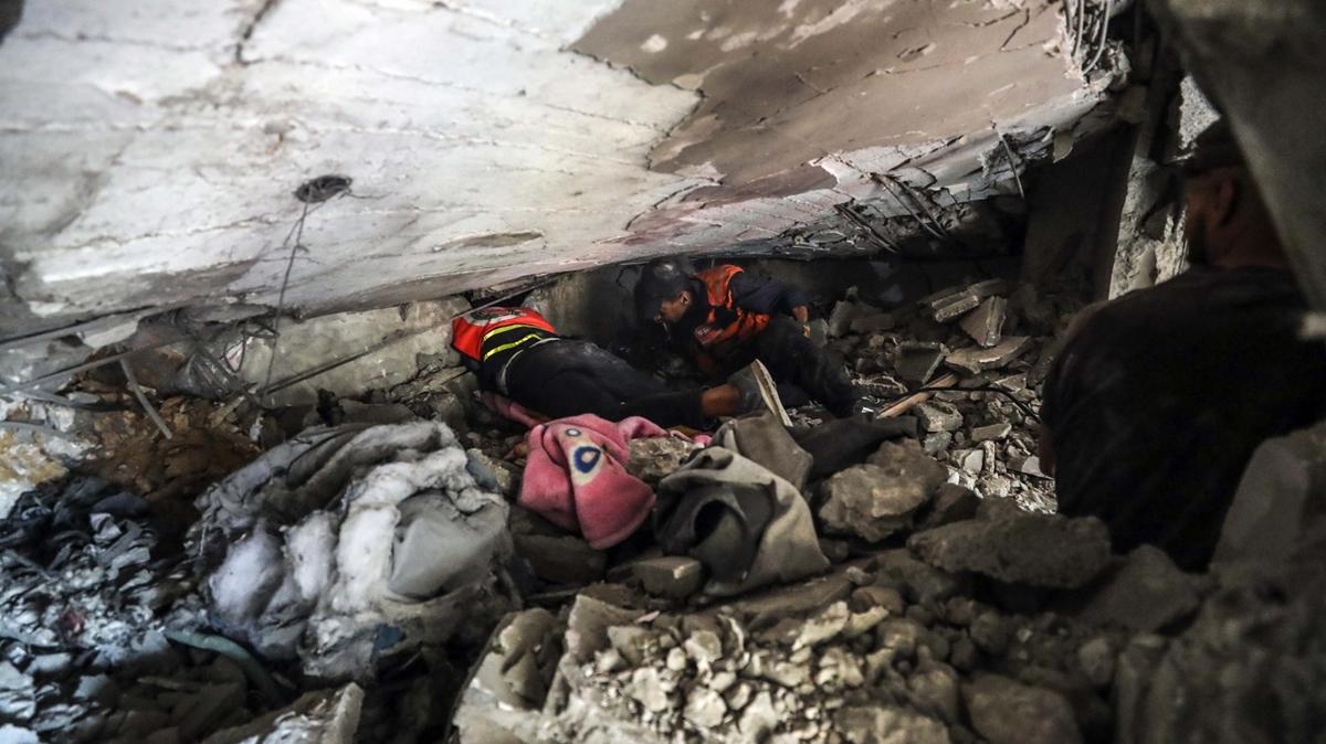 Gazze'de can kayb 57 bin 418'e ykseldi