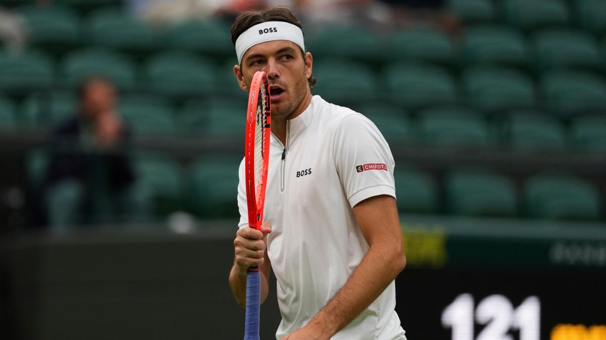 Taylor Fritz, Wimbledon'da eyrek finale ykseldi