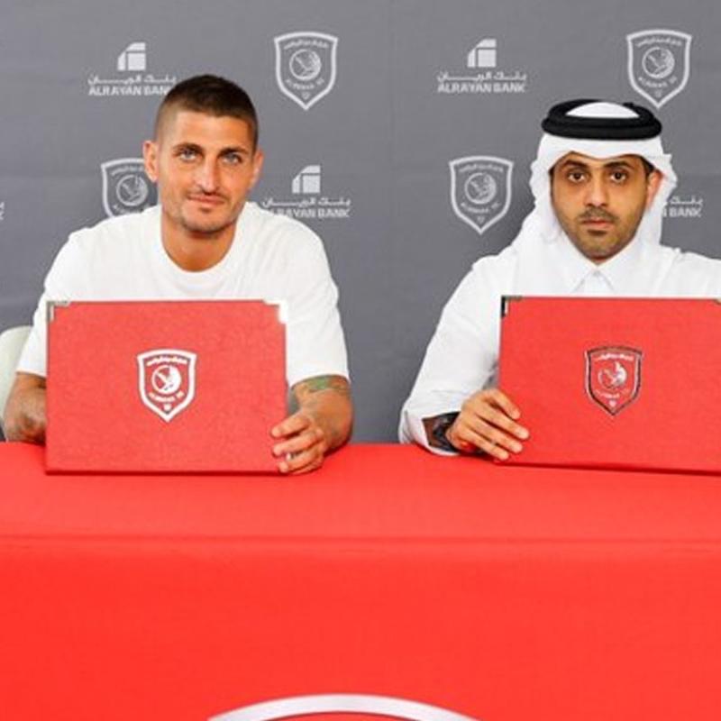 Marco Veratti, Katar ekibine imzay att