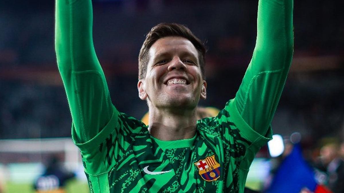 Barcelona'da Wojciech Szczesny'nin szlemesi uzatld