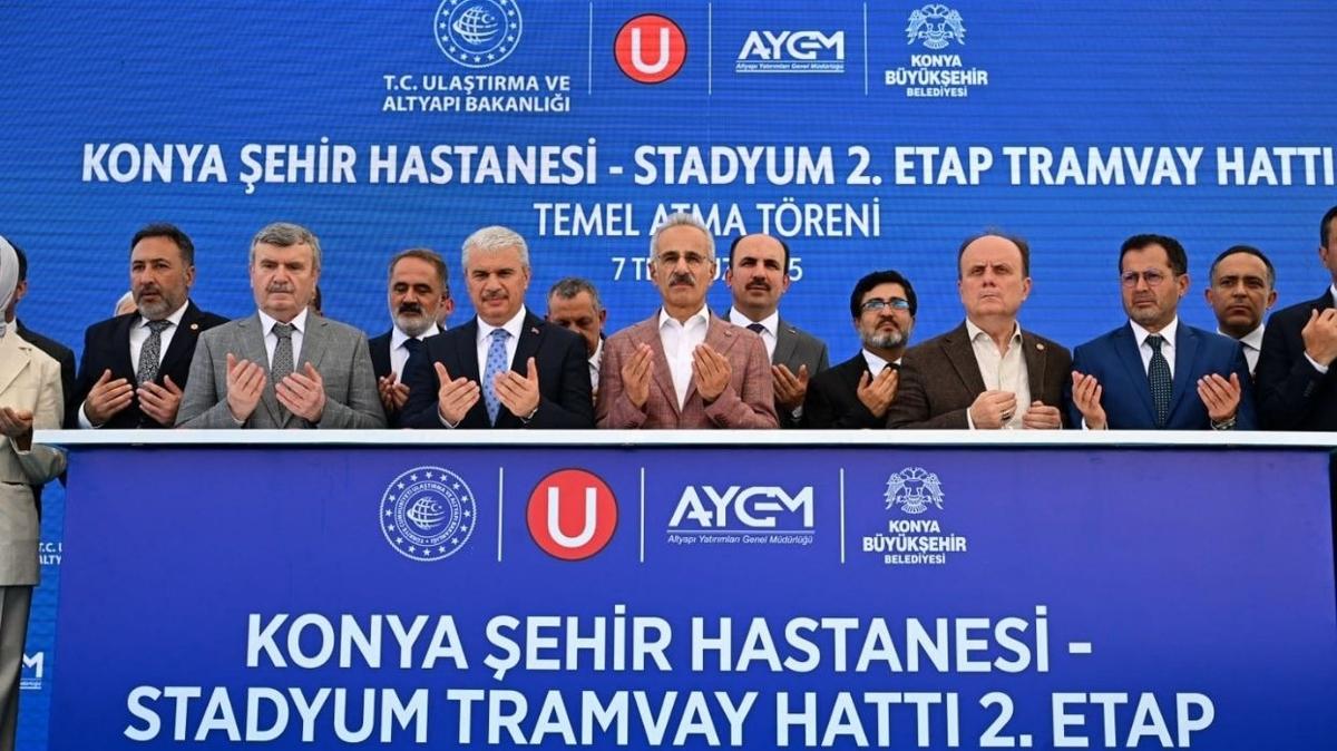 Konya'y uuracak rayl sistem a! 4 yeni hat mjdesi