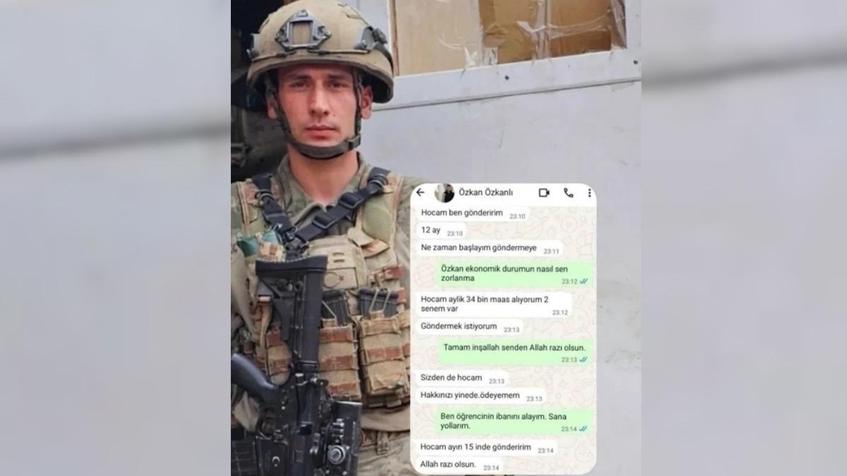 ehit zkan zkanl'nn mesaj ortaya kt: Yetim renciye umut olmu