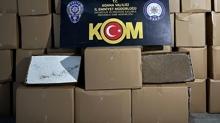 17,5 milyon TL'lik kaak sigara operasyonu