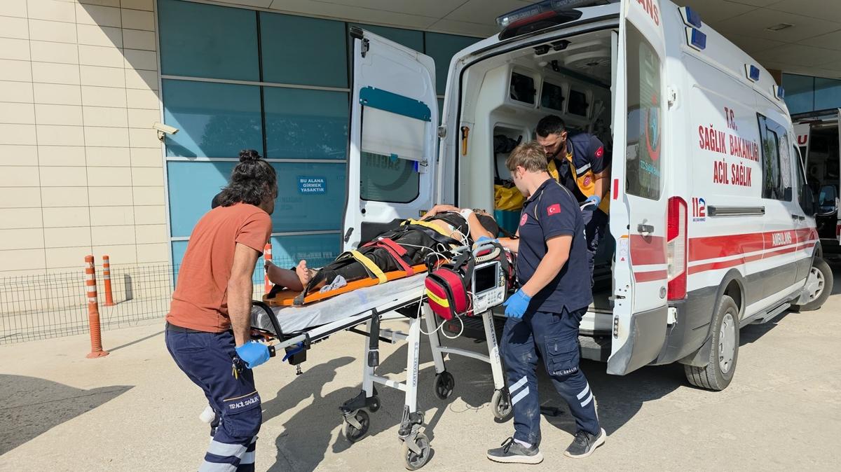 Bursa'da diree kan ii elektrik akmna kapld