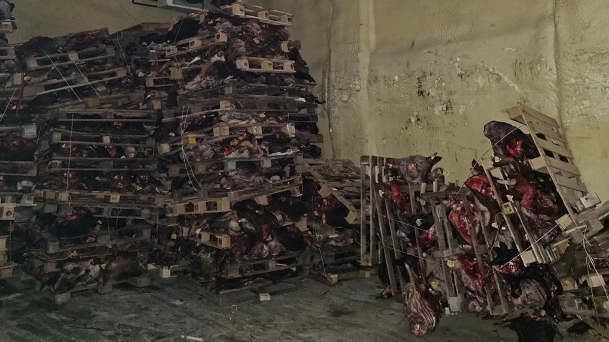 Bursa'da salksz koullarda et saklayan iletme mhrlendi