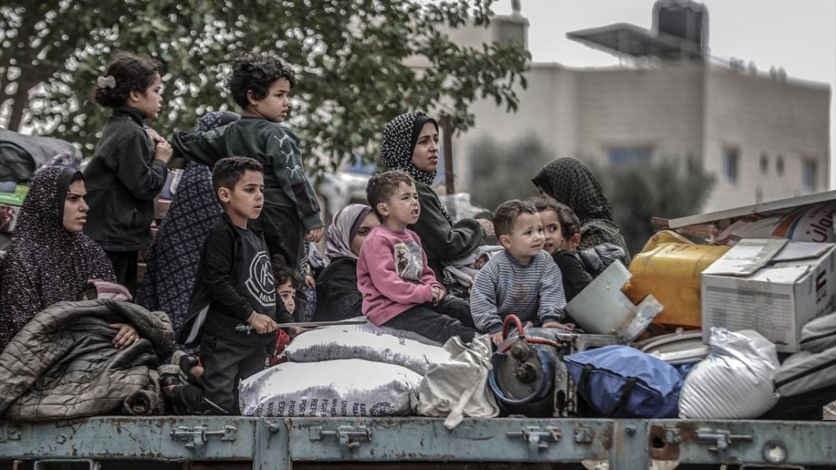 Gazze'deki ocuklarn yaamlar sava ve ykmla belirginleiyor