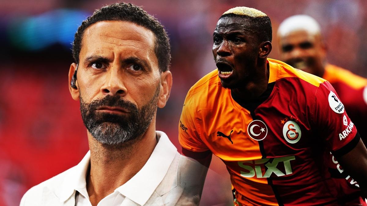 Rio Ferdinand'dan Osimhen yorumu! Galatasaray'a giderse hayal krkl yaarm