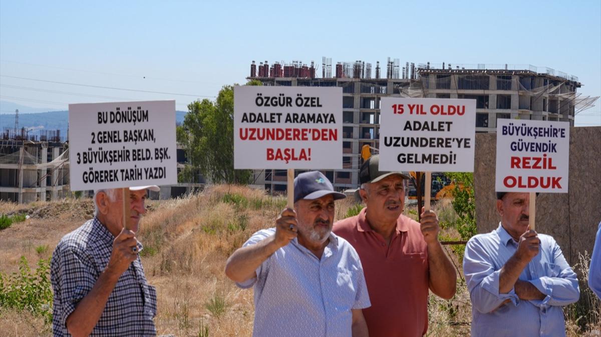 CHP'ye gvendik, rezil olduk: Tapularmz bizlere devredin