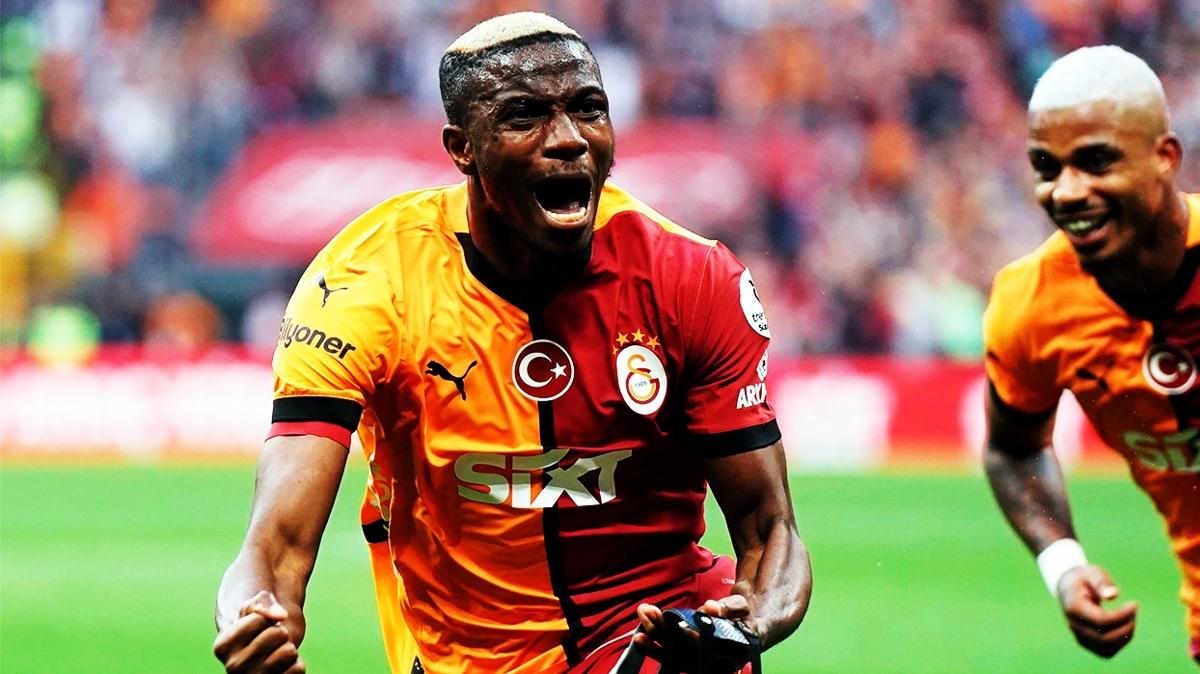 Galatasaray'dan fla Victor Osimhen aklamas! Transfer iin tarih verildi