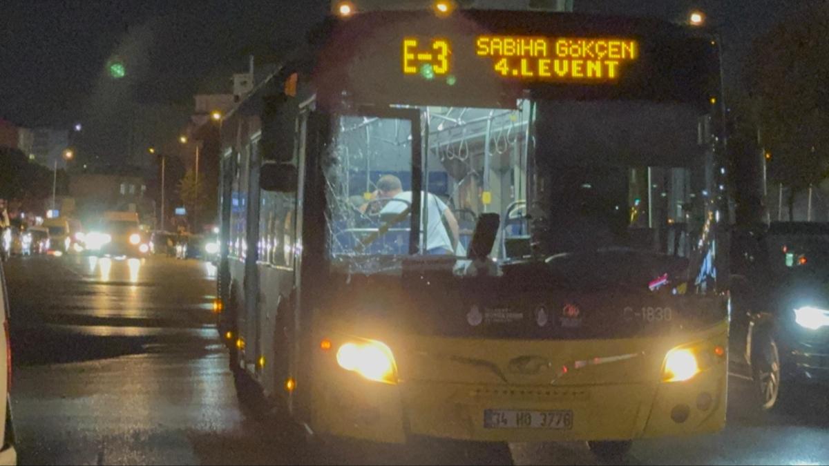 Pendik'te ETT otobs kaza yapt