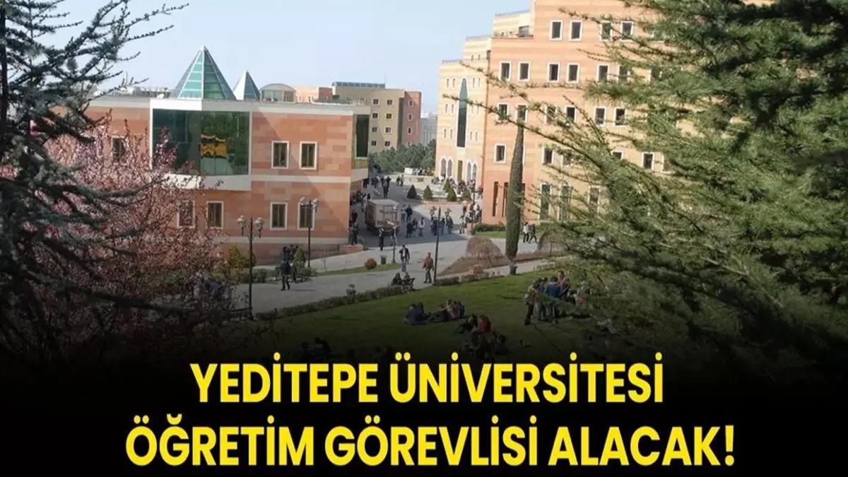 Yeditepe niversitesi retim Grevlisi alacak!