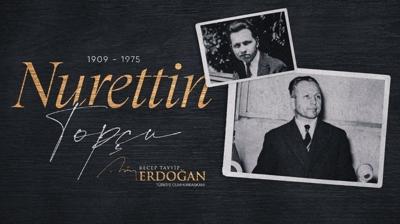 Bakan Erdoan yazar Nurettin Topu'yu and