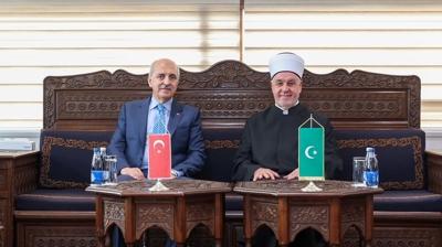 TBMM Bakan Kurtulmu, Kavazovi ile grt