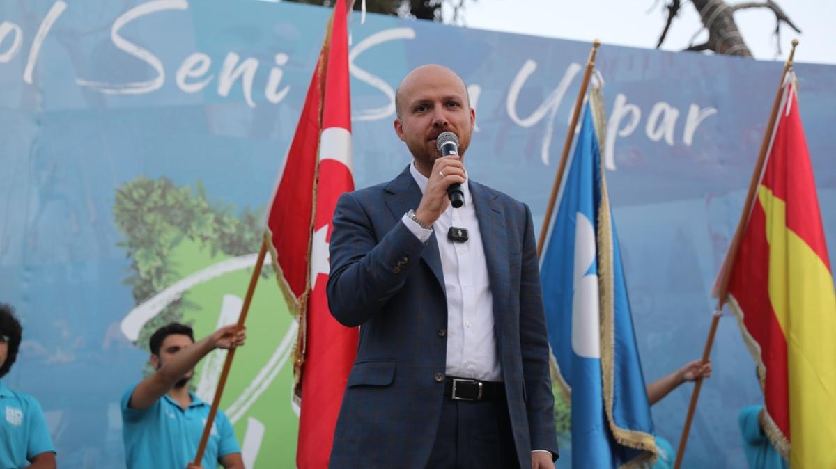 Bilal Erdoan genlere seslendi: Bu dnya daha iyi bir dnya olacak