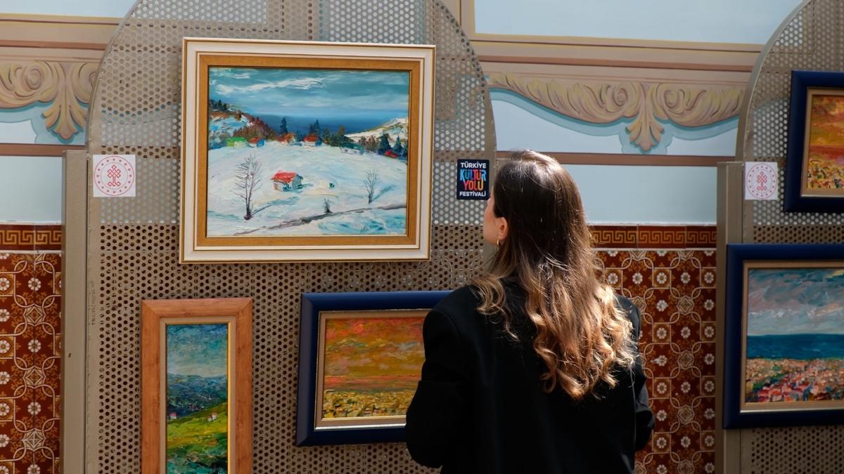 Trabzon Kltr Yolu Festivali sergilerine youn ilgi