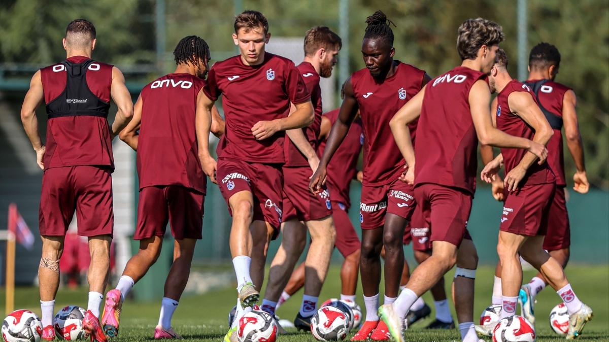 Trabzonspor, sezon ncesi hazrlklarn srdryor