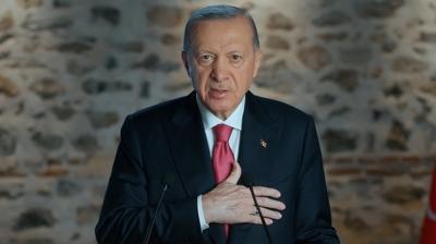 Bakan Erdoan'dan Srebrenitsa tepkisi: Evlerine dnenlere ynelik saldr ve tacizleri lanetliyoruz