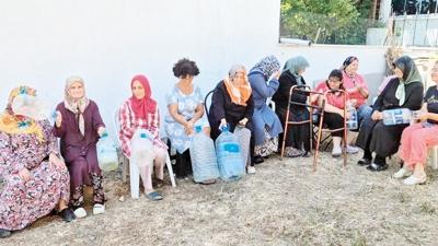 CHP'li belediyeye tepki: Mahalle bir haftadr susuz