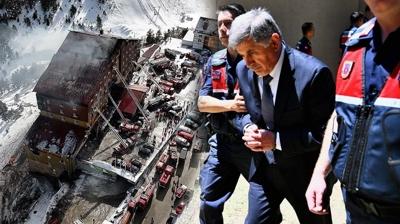 Kartalkaya facias davasnda gergin anlar! Salonda 'katil' l