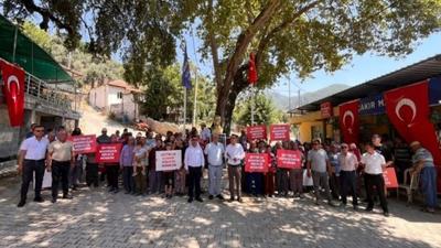 Milas'ta madenle tarm 40 yldr yan yana... Kyllerden yalana cevap