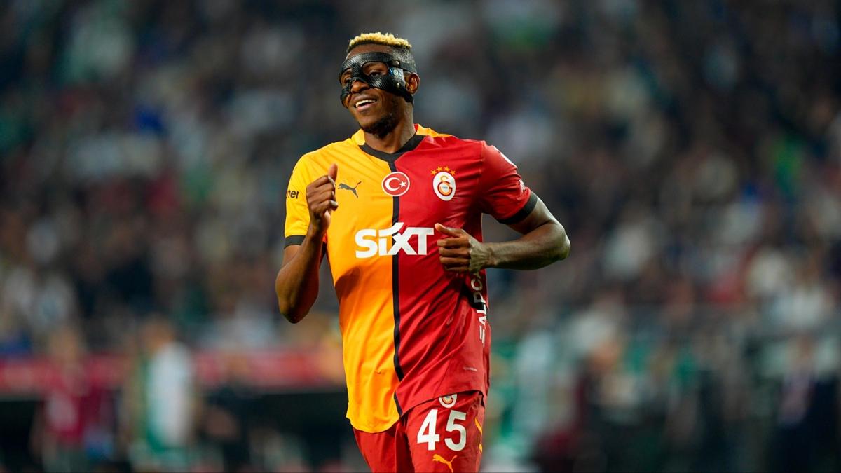 Galatasaray Osimhen'in gcyle saldryor!