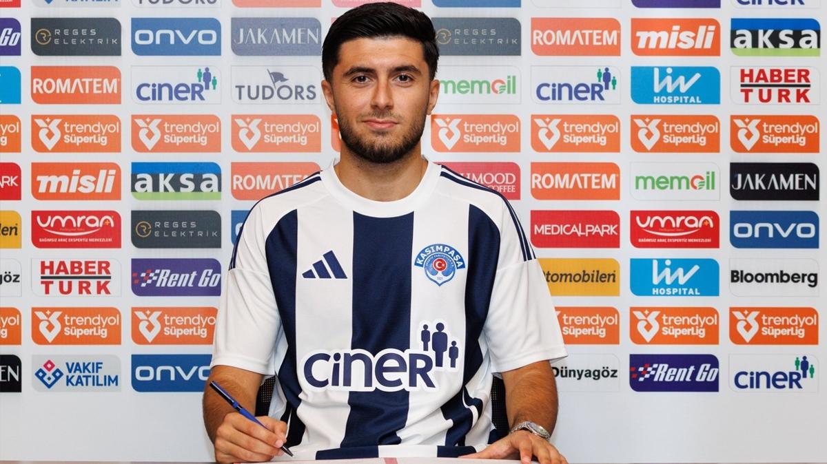 Kasmpaa, Adana Demirspor'dan Yusuf Baras'y transfer etti