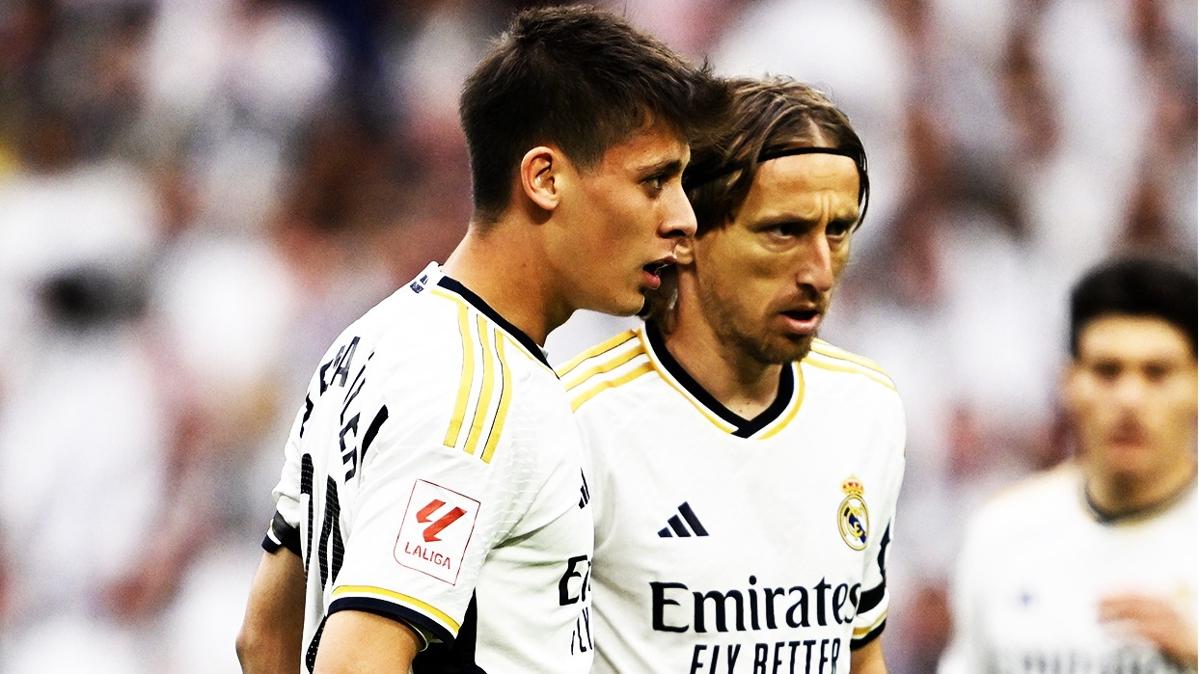 Luka Modric'ten Arda Gler'e jest: Duygusal anlar yaand! 10 numara onun olmal