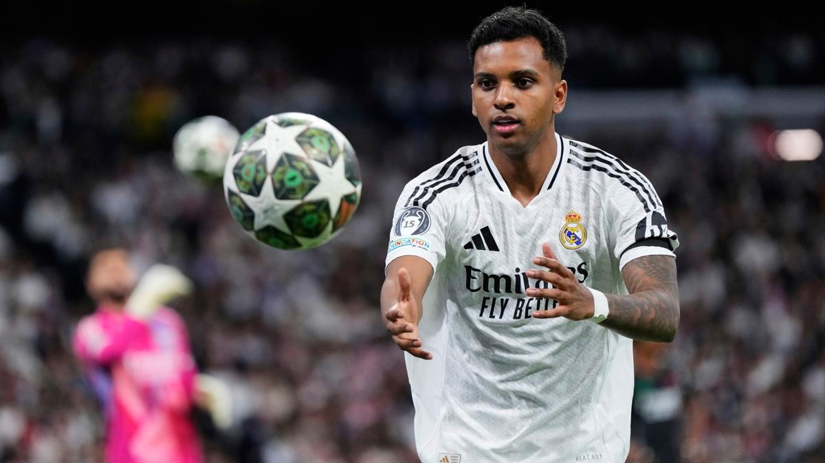 Real Madrid'de Rodrygo'ya yol gzkt
