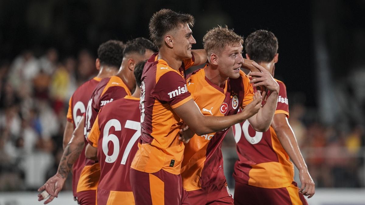 Galatasaray, hazrlk manda gle oynaya!