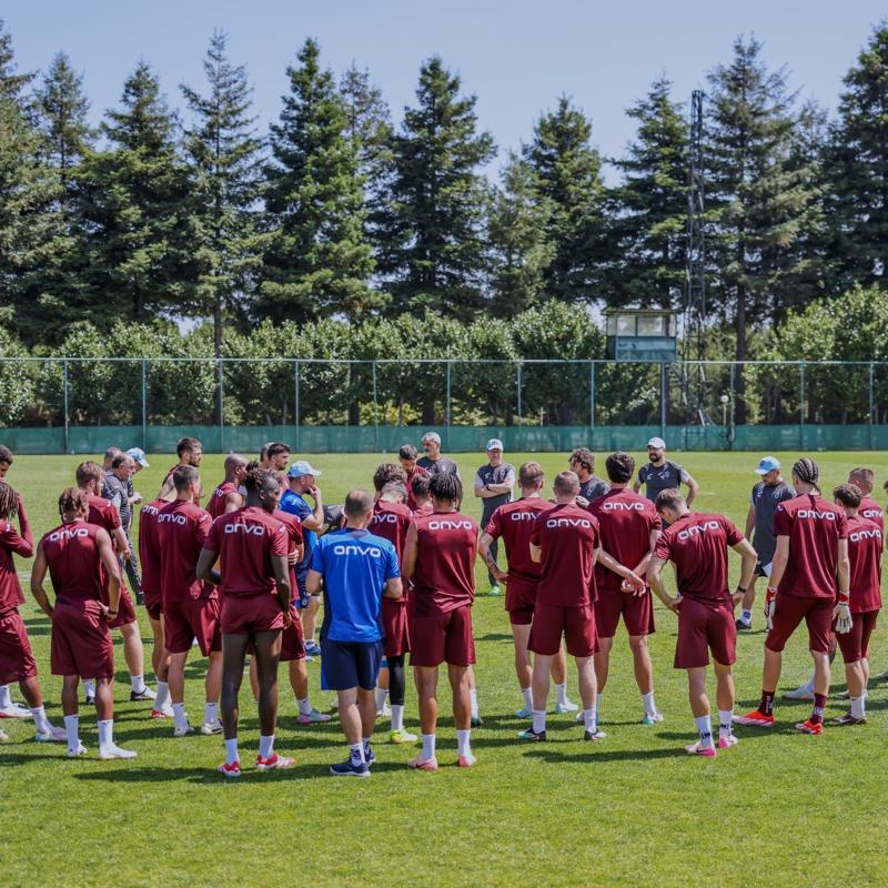 Trabzonspor, yeni sezon hazrlklarna Fatih Tekke ynetiminde devam etti