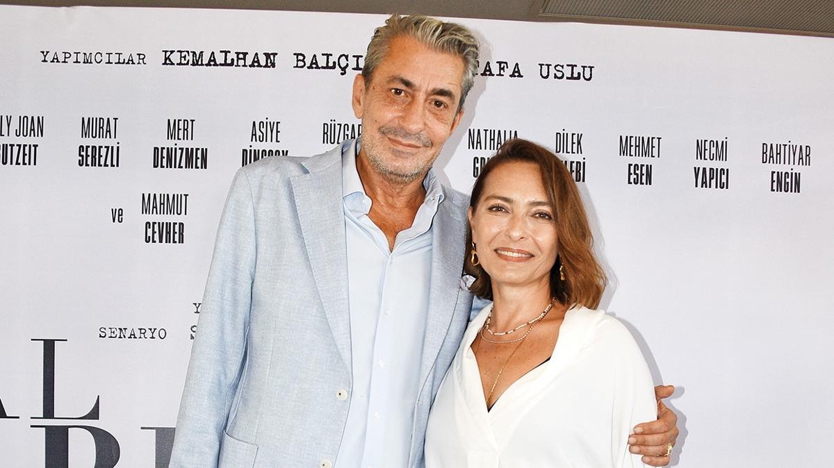 12 yl sonra yeniden! "yle Bir Geer Zaman Ki" oyuncular Erkan Petekkaya ve Aya Bingl bu kez beyazperdede bulutular