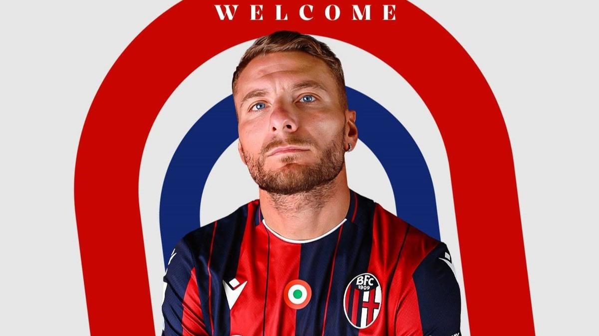 Bologna taraftarlarndan Immobile'ye cokulu karlama