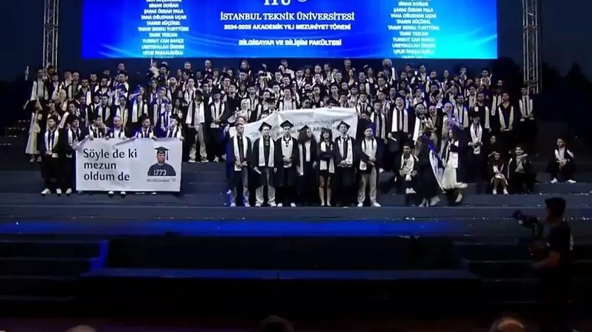 T mezuniyetinde ayet hazmszl: Hukuki sre titizlikle yrtlecek