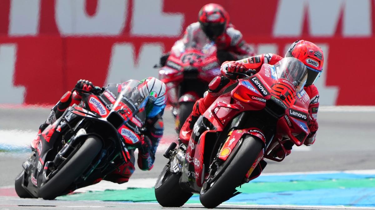 MotoGP Almanya Grand Prix'sinde kazanan Marquez