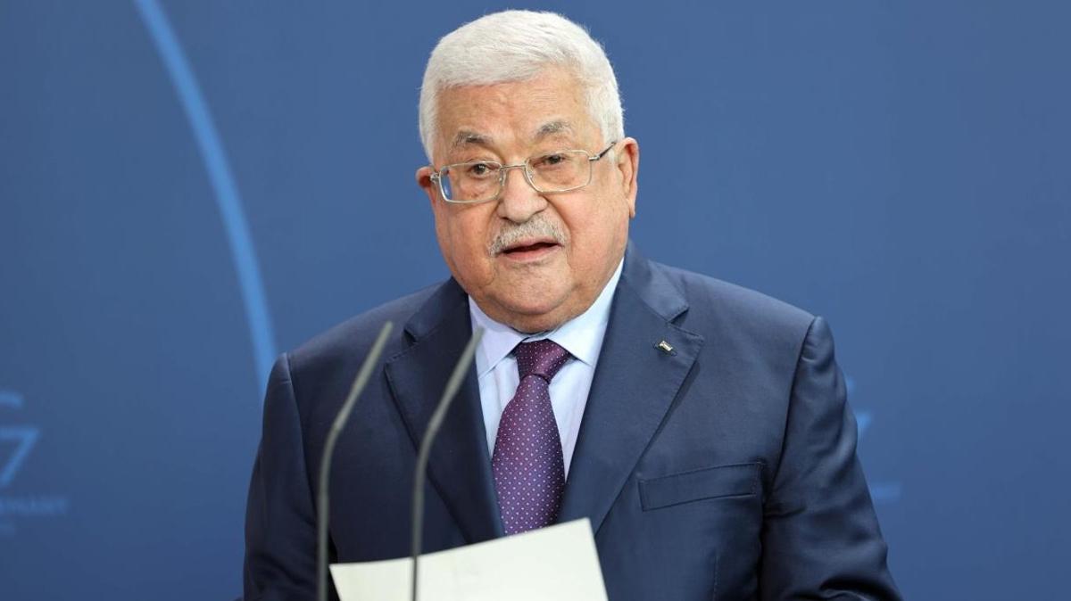 Abbas: Gazze'de tek zm srail'in tamamen ekilmesi