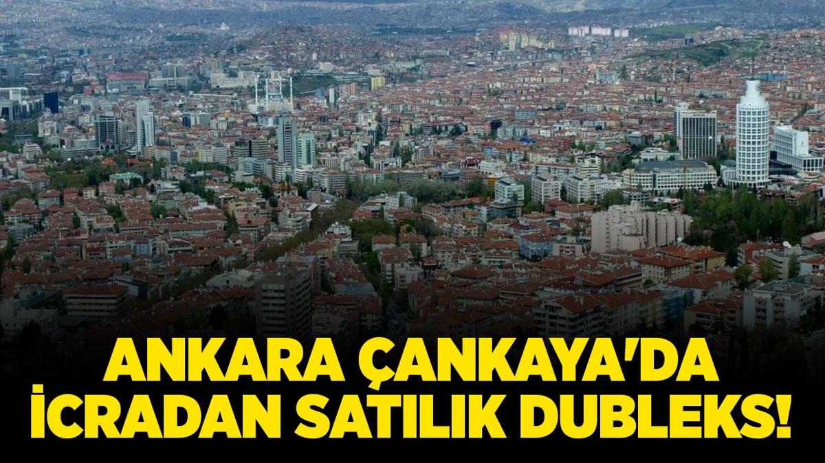 Ankara ankaya'da icradan satlk dubleks konut!