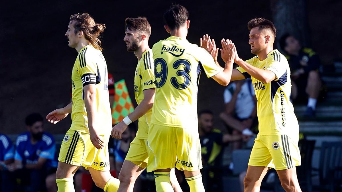 Fenerbahe'nin Portekiz kamp kadrosu akland