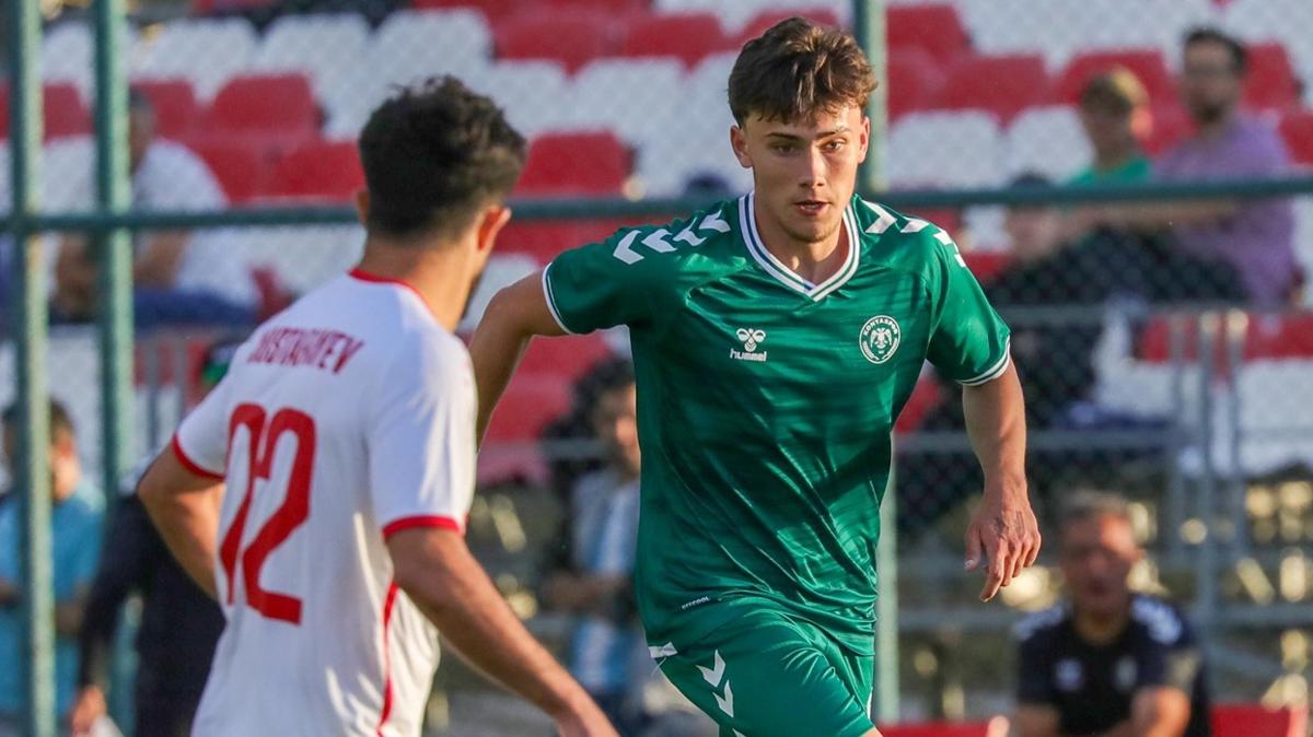Konyaspor hazrlk manda 2 golle galip geldi