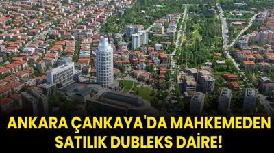 Ankara ankaya'da mahkemeden satlk dubleks daire!