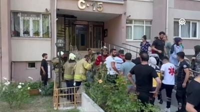 Beylikdz'nde kimyasal facia! Bina tahliye edildi