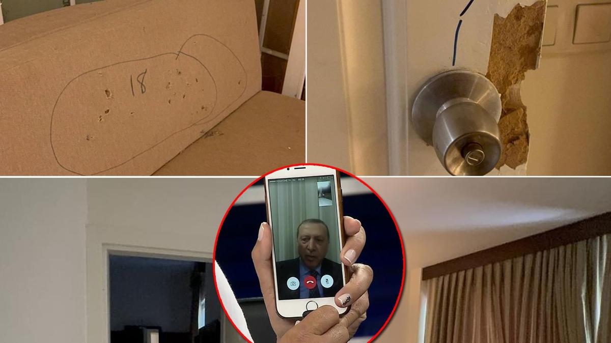 FET'clerin hedefi Bakan Erdoan'd... Hain suikast giriiminin izleri saklanyor