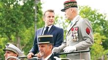 Macron da zorunlu askerlik istiyor... Avrupallara kla yolu grnd