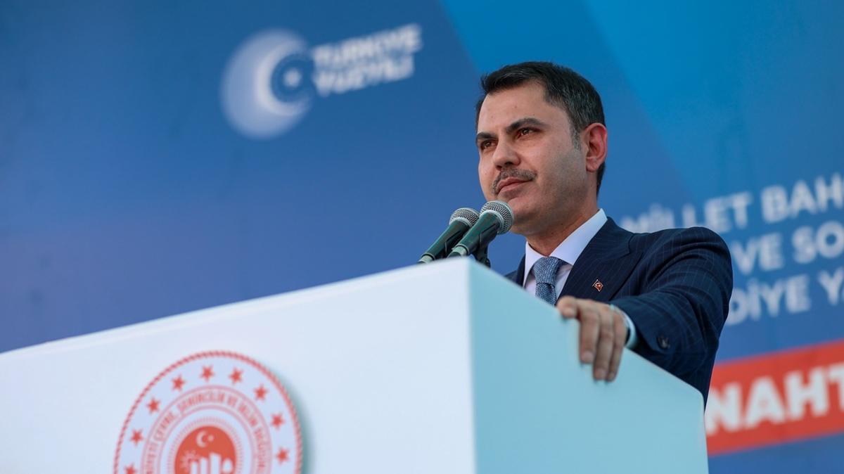 Bakan Kurum'dan yangn blgesinde hasar raporu: Acil mdahale hazrl