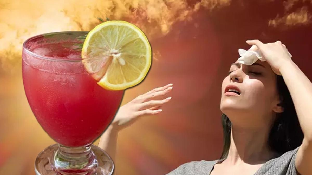 Serinleten bamllk yapan lezzet! Sadece 5 malzemeyle pratik souk iecek tarifi